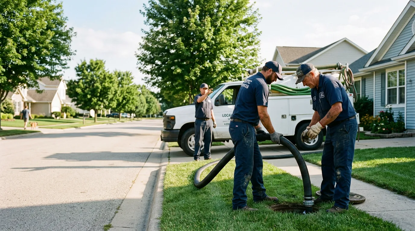 Septic Tank Pumping in Hingham, WI near me